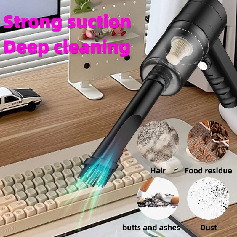 15000Pa Car Wireless Vacuum Cleaner Portable Strong Suction Home Cleaning Equipment Handheld Dust Collector Mini Car Dust Blower